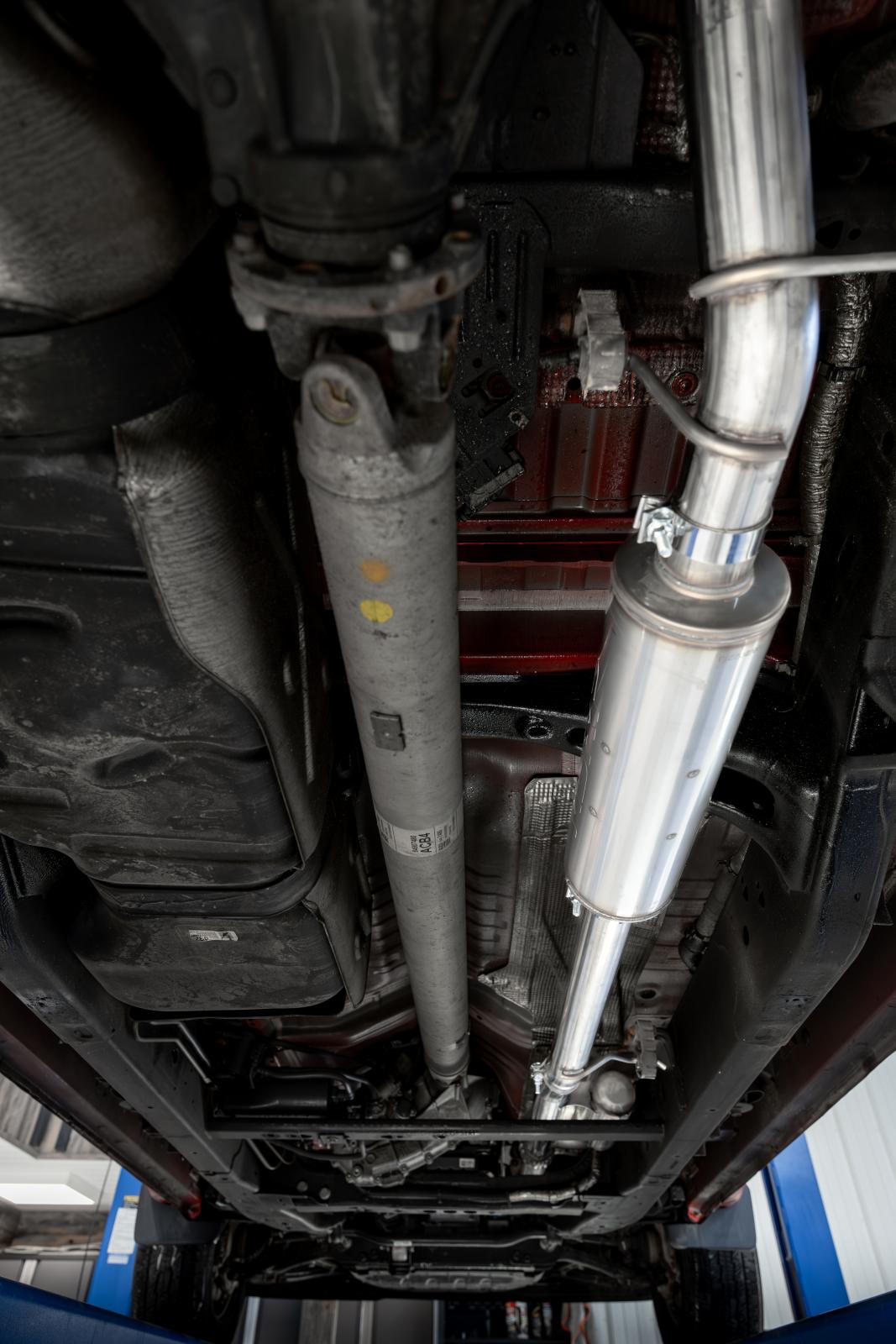 2019-Present Silverado/Sierra 1500 2.7L Aluminized Steel 3 Inch Cat-Back Single Side Exit Armor Lite MBRP-12