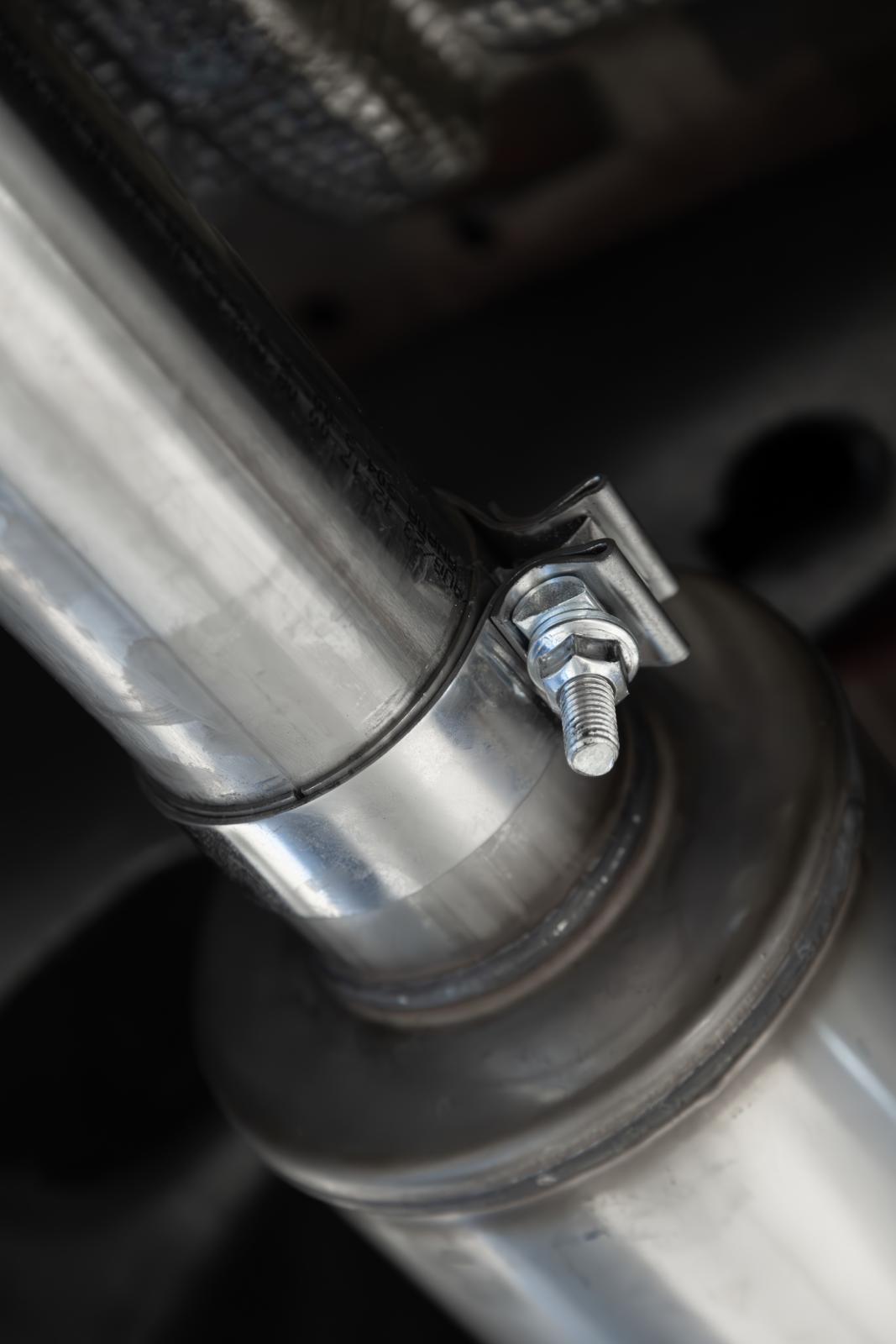 2019-up Silverado/Sierra 1500 2.7L Armor Lite Aluminized Steel 3 Inch Cat-Back, 2.5 Inch Dual Split Rear Exit MBRP-7
