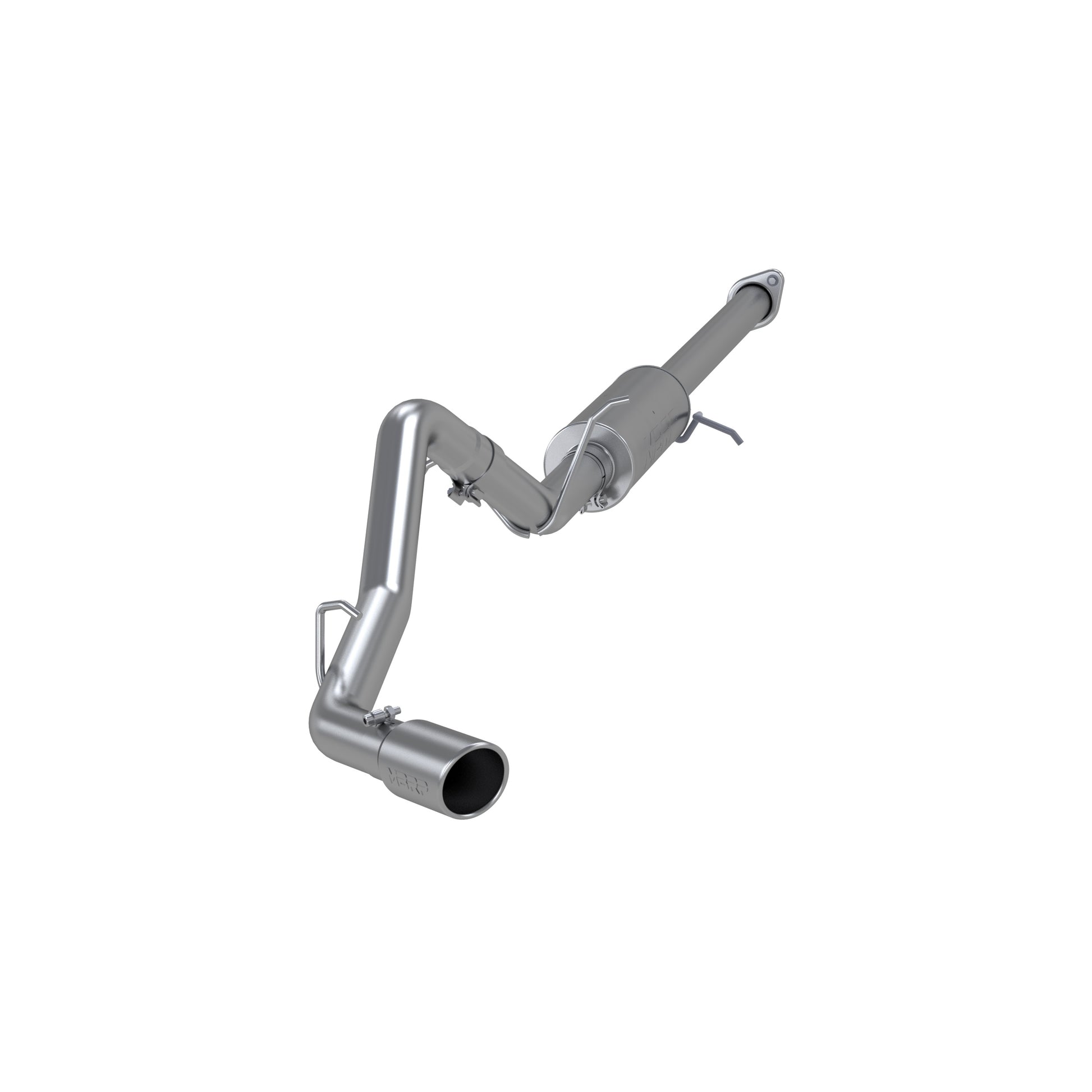 3 Inch Cat Back Exhaust System Single Side Aluminized Steel For 07-08 Silverado/Sierra 1500 Next Gen MBRP-1