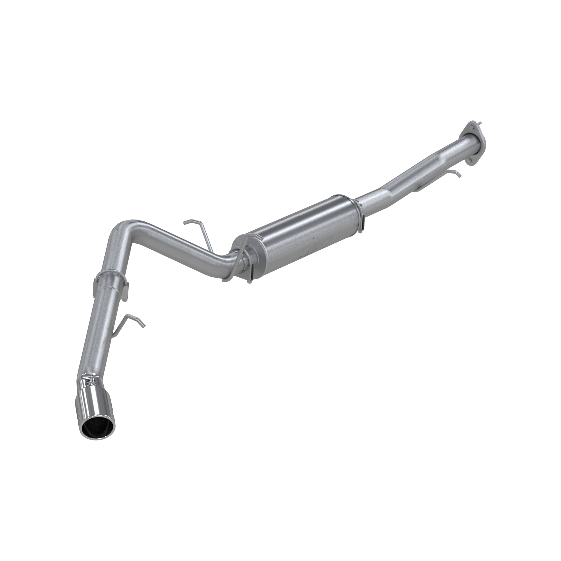 3 Inch Cat Back Exhaust System Single Side Aluminized Steel For 07-08 Yukon/Chevy Tahoe 5.3 L MBRP