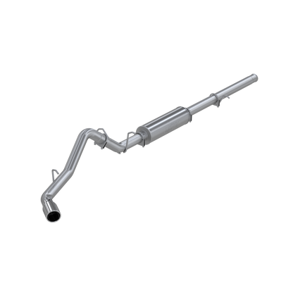 Cat Back Exhaust System Single Side Aluminized Steel For 09-13 Silverado/Sierra 1500 MBRP-1