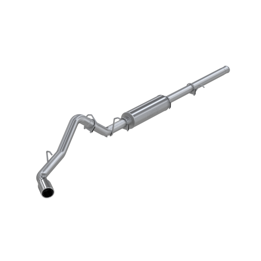 Cat Back Exhaust System Single Side Aluminized Steel For 09-13 Silverado/Sierra 1500 MBRP-1
