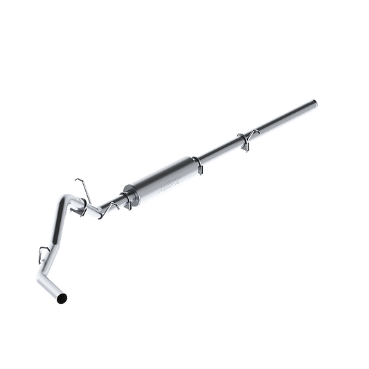 Cat Back Exhaust System Single Side Aluminized Steel For 09-13 Silverado/Sierra 1500 MBRP