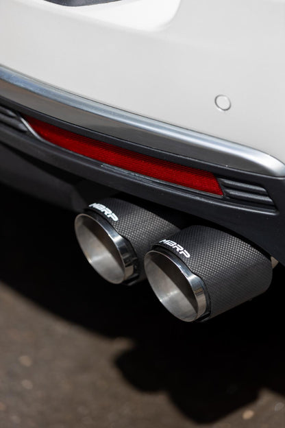 21-Present Chevrolet/GMC Suburban/Yukon XL 3 Inch Cat Back Dual Split Rear Exhaust System, Armor Pro T304SS with Quad Carbon Fiber Tips MBRP-7