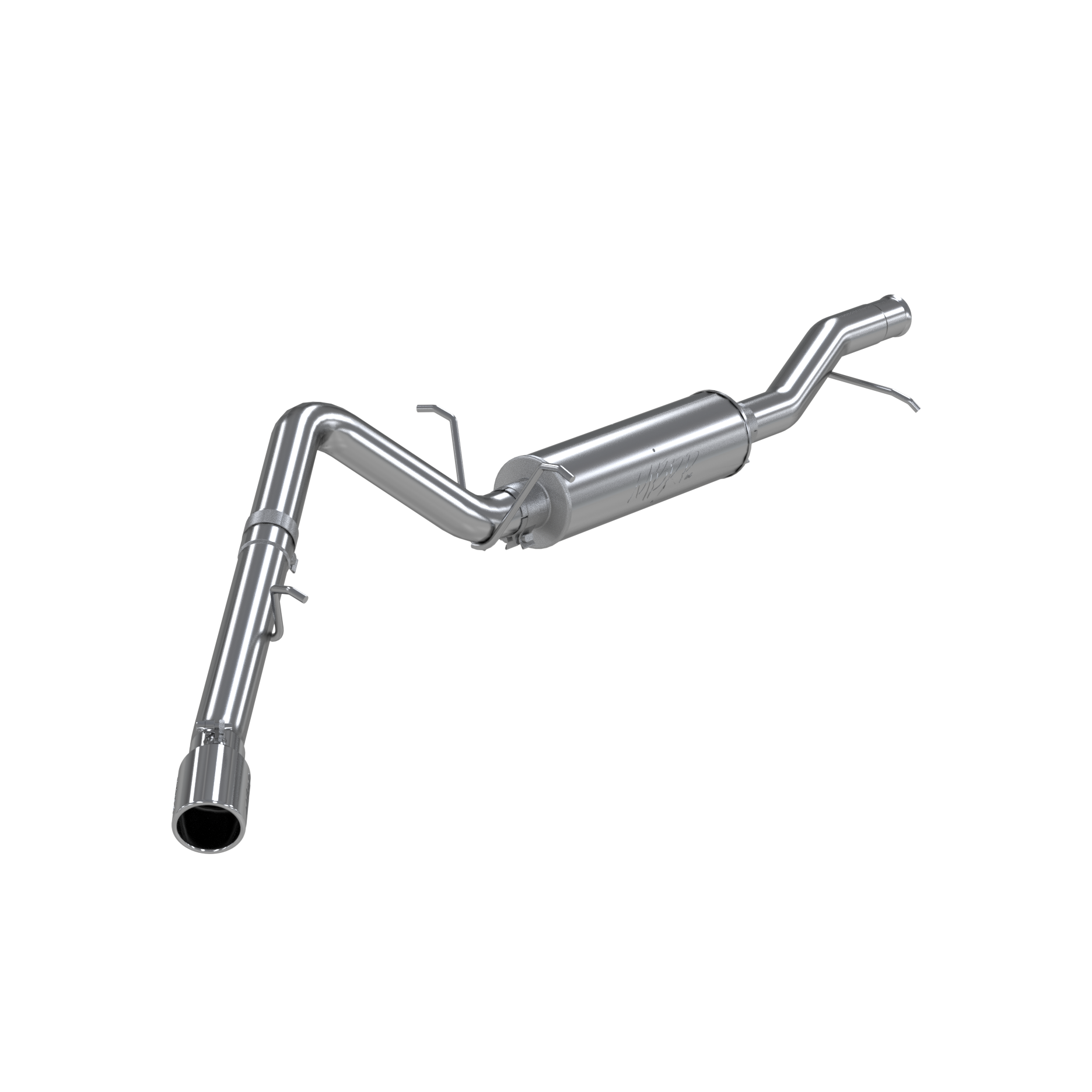 Cat Back Exhaust System Single Side T409 Stainless Steel For 09-14 Chevrolet/GMC Yukon/Chevy Tahoe 5.3L MBRP