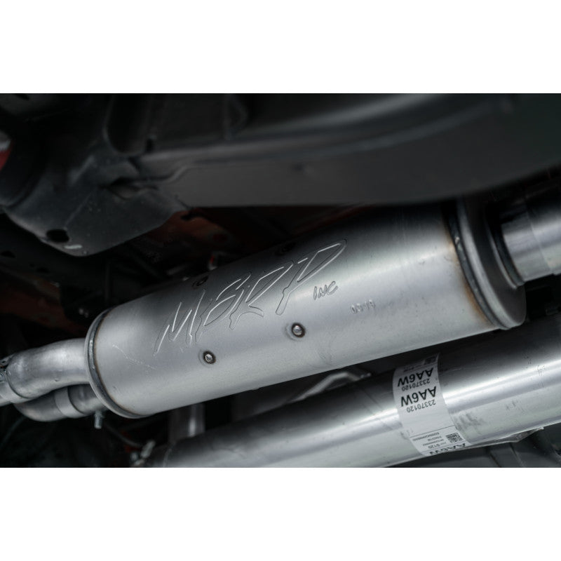 2.5 Inch Cat Back Exhaust System For 19-up Silverado/Sierra 1500 6.2L, 2022 Silverado LTD/ Sierra Limited 6.2L Dual Rear 304 Stainless Steel MBRP-9
