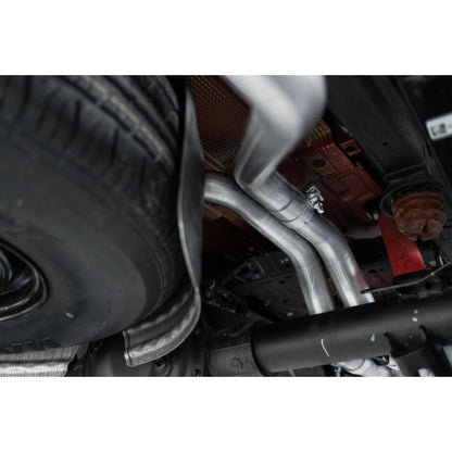 2.5 Inch Cat Back Exhaust System For 19-up Silverado/Sierra 1500 6.2L, 2022 Silverado LTD/ Sierra Limited 6.2L Dual Rear 304 Stainless Steel MBRP-10