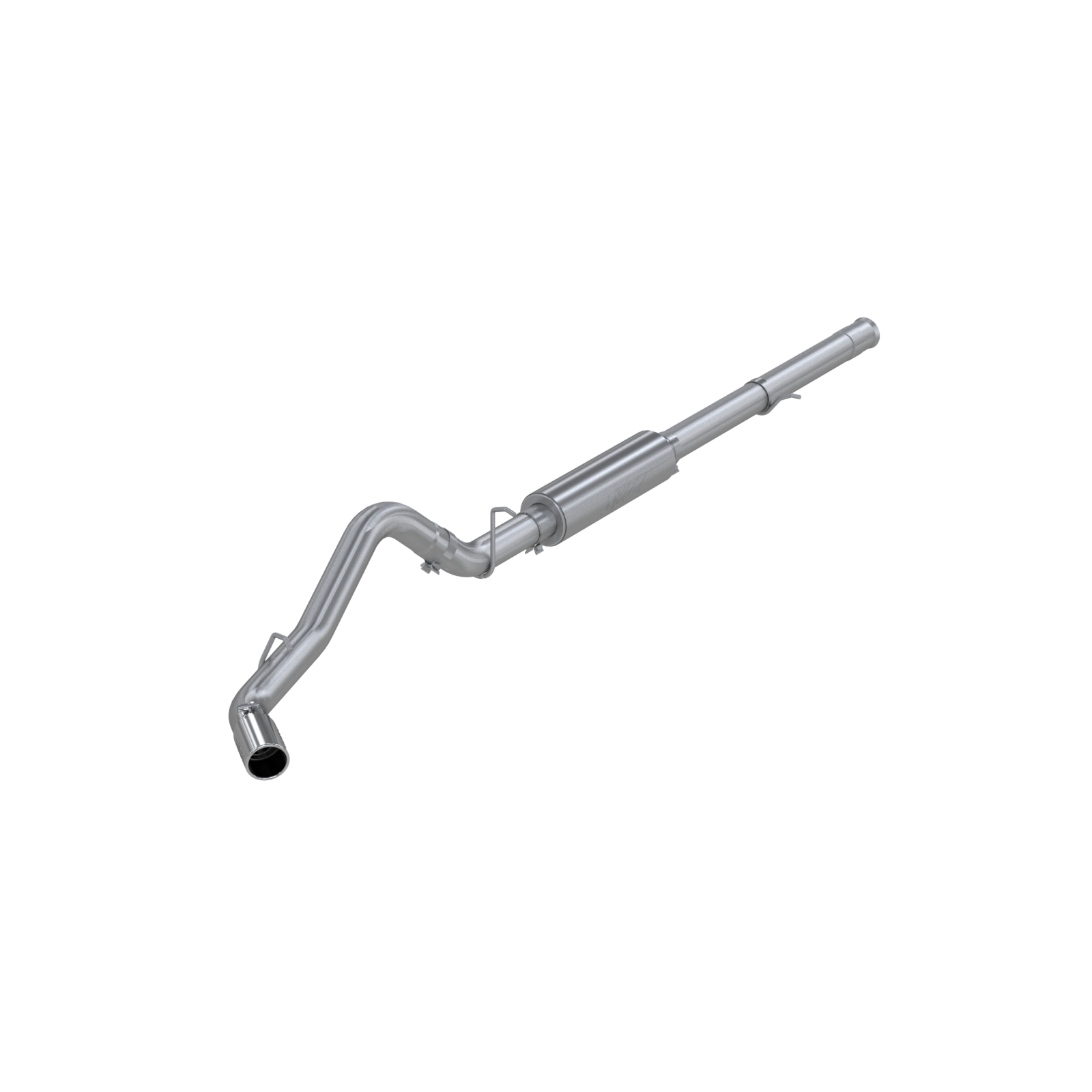 3 1/2 Inch Cat Back Exhaust System Single Side Exit for 11-13 Silverado/Sierra 1500 6.2L V8 MBRP-1