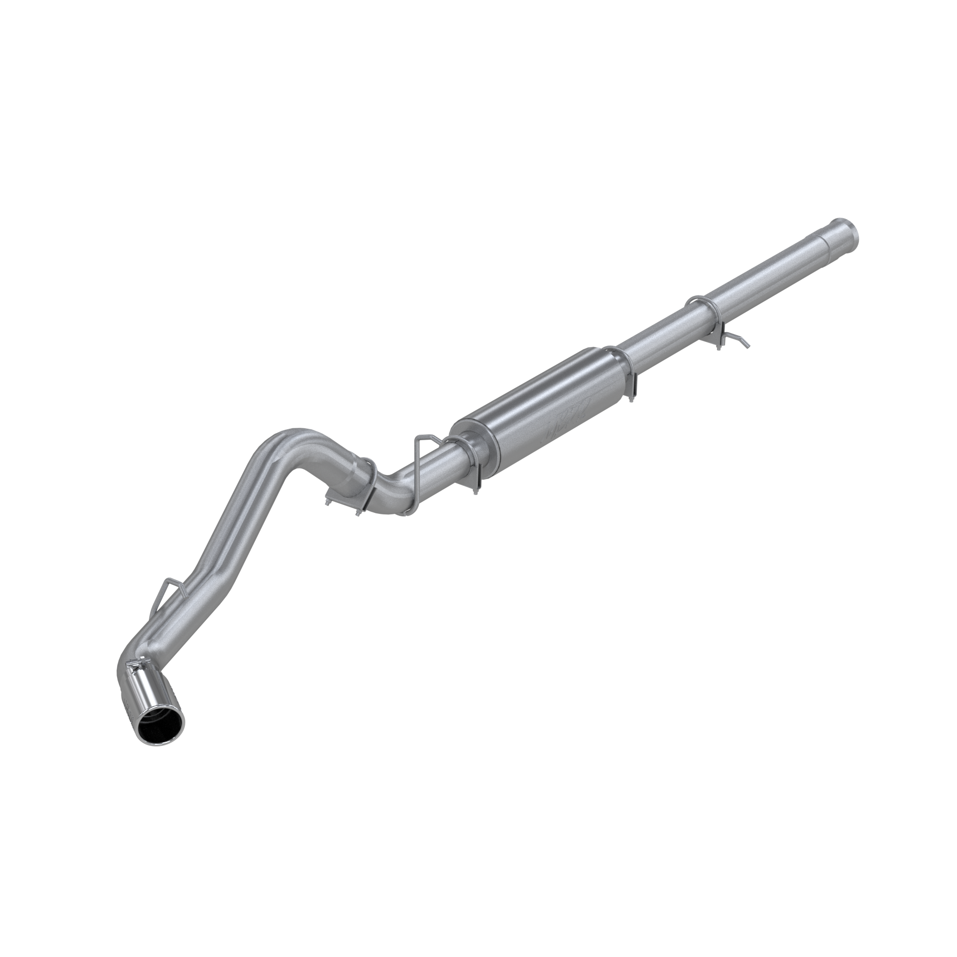 3 1/2 Inch Cat Back Exhaust System Single Side Exit for 11-13 Silverado/Sierra 1500 6.2L V8 MBRP