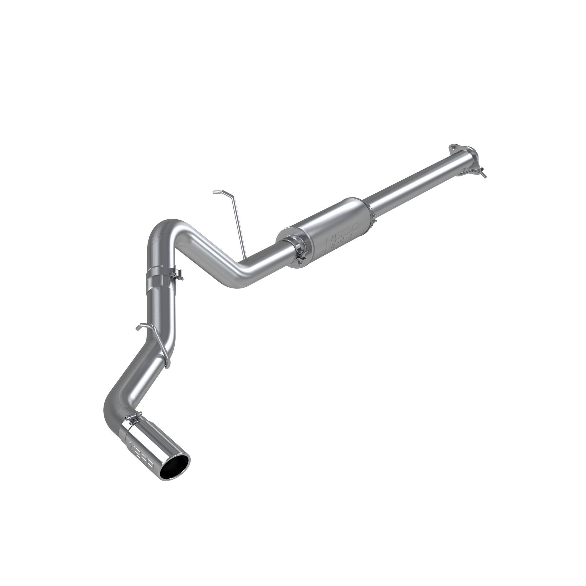 Silverado/Sierra Cat Back Exhaust System Single Side Exit Armor Plus For 11-19 Chevrolet/GMC 2500HD Pick-up 6.0L V8 MBRP