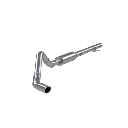 3 1/2 Inch Cat Back Exhaust System Single Side Exit For 14-18 Silverado/Sierra 1500 6.2L V8 1 Piece Driveshaft Only MBRP-1
