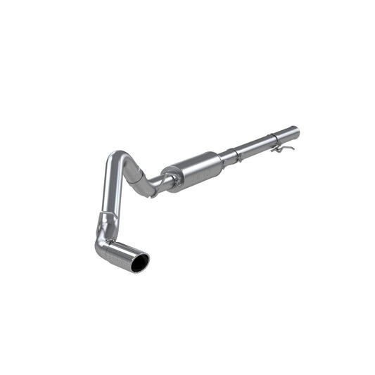 3 1/2 Inch Cat Back Exhaust System Single Side Exit For 14-18 Silverado/Sierra 1500 6.2L V8 1 Piece Driveshaft Only MBRP-1