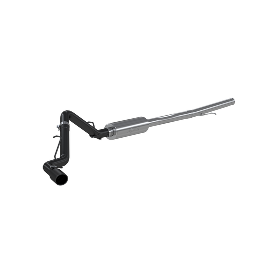 Silverado/Sierra 3 Inch Cat Back Exhaust System Single Side Armor BLK For 19-Up Silverado/Sierra 1500 4.3L, 5.3L, 2022 Silverado LTD/ Sierra Limited 5.3L MBRP