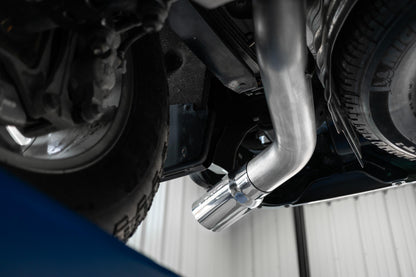 Silverado/Sierra 4 Inch Cat Back Exhaust System Single Side Exit 20-20 Silverado/Sierra 2500/3500 HD 6.6L V8 MBRP-10