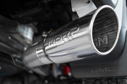 Silverado/Sierra 4 Inch Cat Back Exhaust System Single Side Exit 20-20 Silverado/Sierra 2500/3500 HD 6.6L V8 MBRP-12