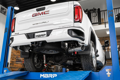 Silverado/Sierra 4 Inch Cat Back Exhaust System Single Side Exit 20-20 Silverado/Sierra 2500/3500 HD 6.6L V8 MBRP-5