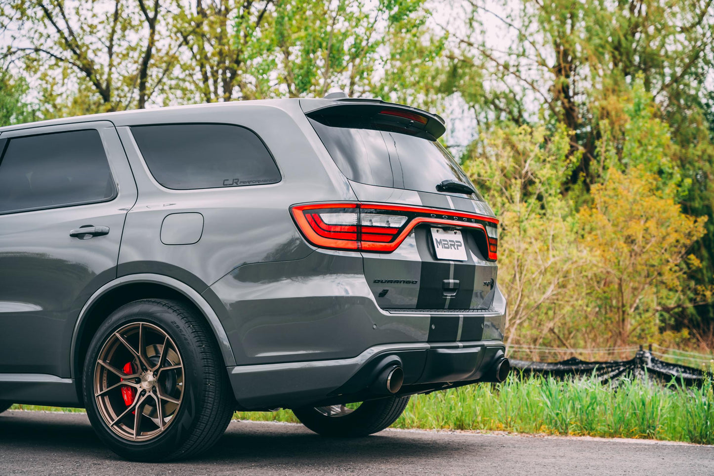 2018-Up Dodge Durango SRT SRT Hellcat 6.2L/6.4L Armor Lite Aluminized Steel 3 Inch Cat-Back Dual Rear Exit MBRP-9