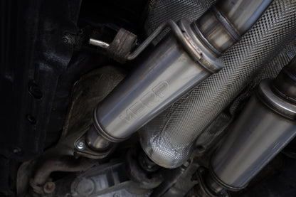 11-Present Dodge Durango 3.6L, Armor Pro 3-Inch Cat-Back Dual Split Rear with CF Tips, Street Profile MBRP-9