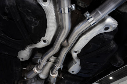 11-Present Dodge Durango 3.6L, Armor Pro 3-Inch Cat-Back Dual Split Rear with CF Tips, Street Profile MBRP-13