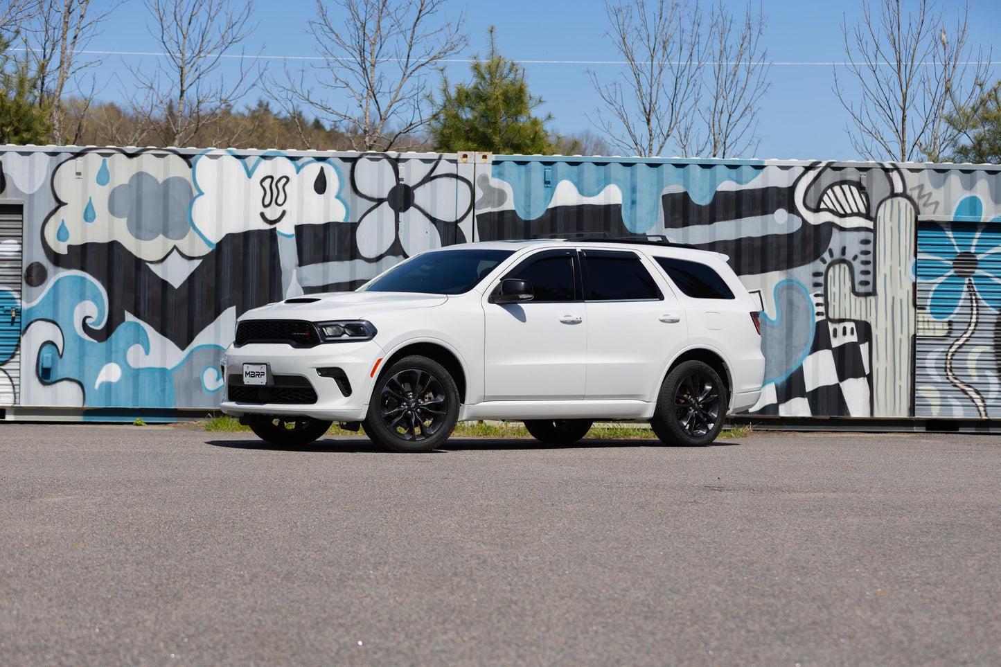 11-Present Dodge Durango 3.6L, Armor Pro 3-Inch Cat-Back Dual Split Rear with CF Tips, Street Profile MBRP-2
