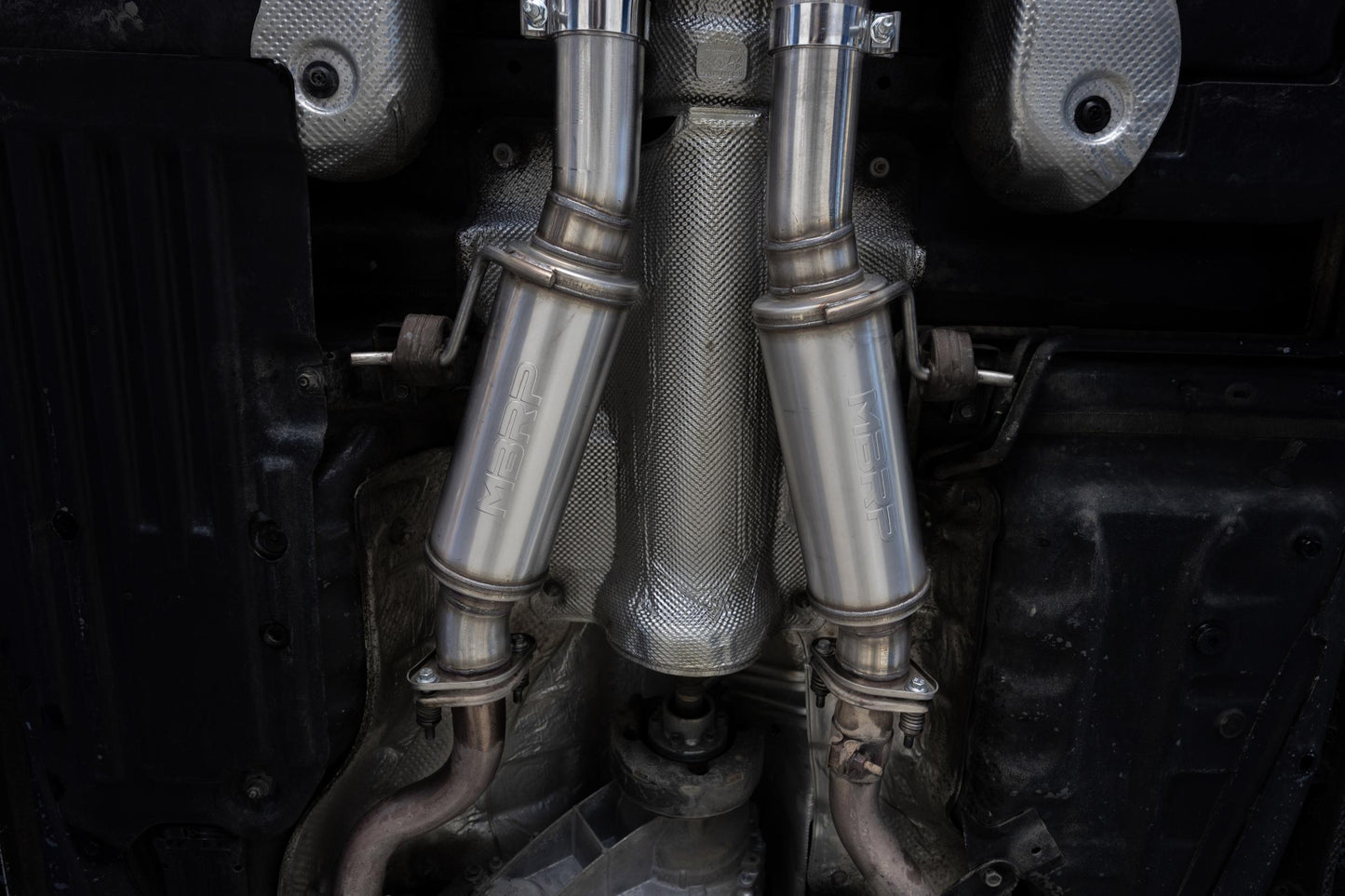 11-Present Dodge Durango 3.6L, Armor Lite 3-Inch Cat-Back Dual Split Rear, Street Profile MBRP-8