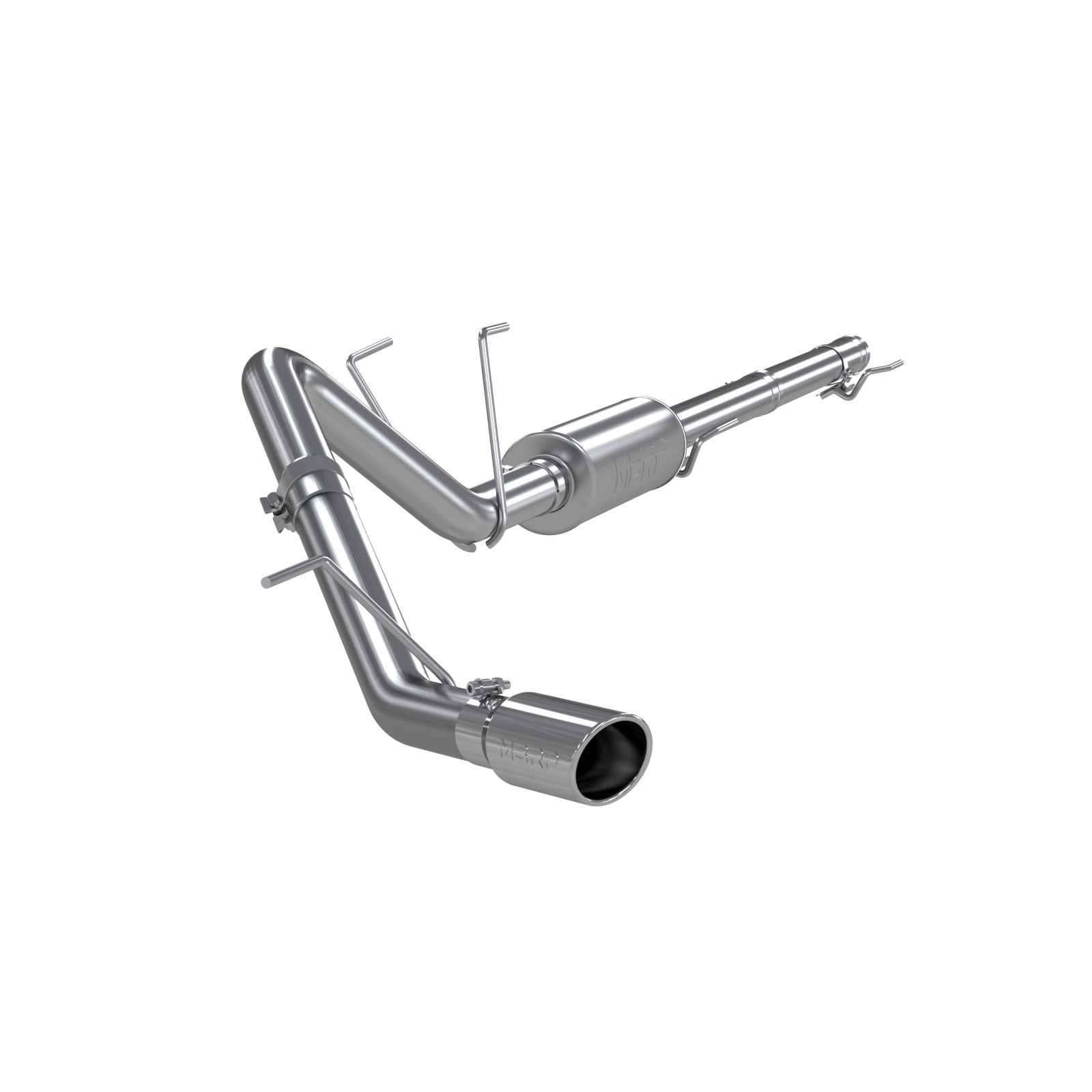 Cat Back Exhaust System Single Side Aluminized Steel For 09-18 RAM 1500 5.7L 19-24 RAM 1500 Classic MBRP