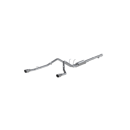 Cat Back Exhaust System Dual Split Rear T409 Stainless Steel Through Stock Bumper For 09-18 RAM 1500 5.7L 19-24 RAM 1500 Classic MBRP
