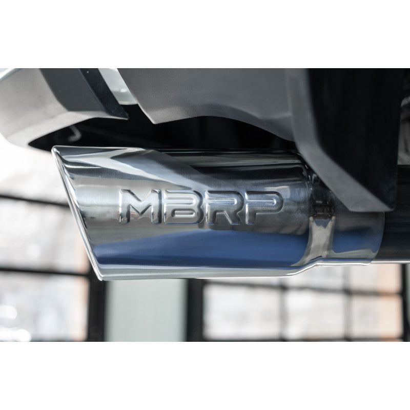 14-Up Ram 2500/3500 Armor Pro T304 Stainless Steel 4 Inch Cat Back Single Side Exit Exhaust System MBRP-2