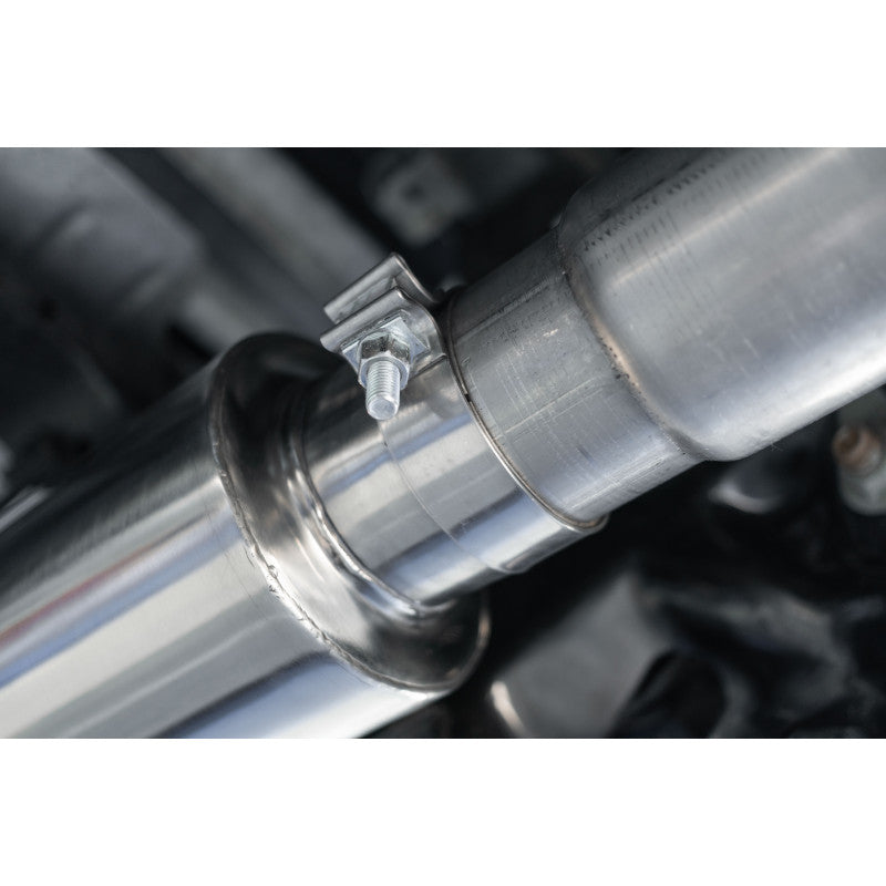 14-Up Ram 2500/3500 Armor Pro T304 Stainless Steel 4 Inch Cat Back Single Side Exit Exhaust System MBRP-11