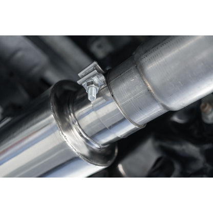 14-Up Ram 2500/3500 Armor Pro T304 Stainless Steel 4 Inch Cat Back Single Side Exit Exhaust System MBRP-11