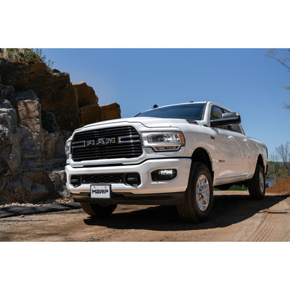 14-Up Ram 2500/3500 Armor Pro T304 Stainless Steel 4 Inch Cat Back Single Side Exit Exhaust System MBRP-17