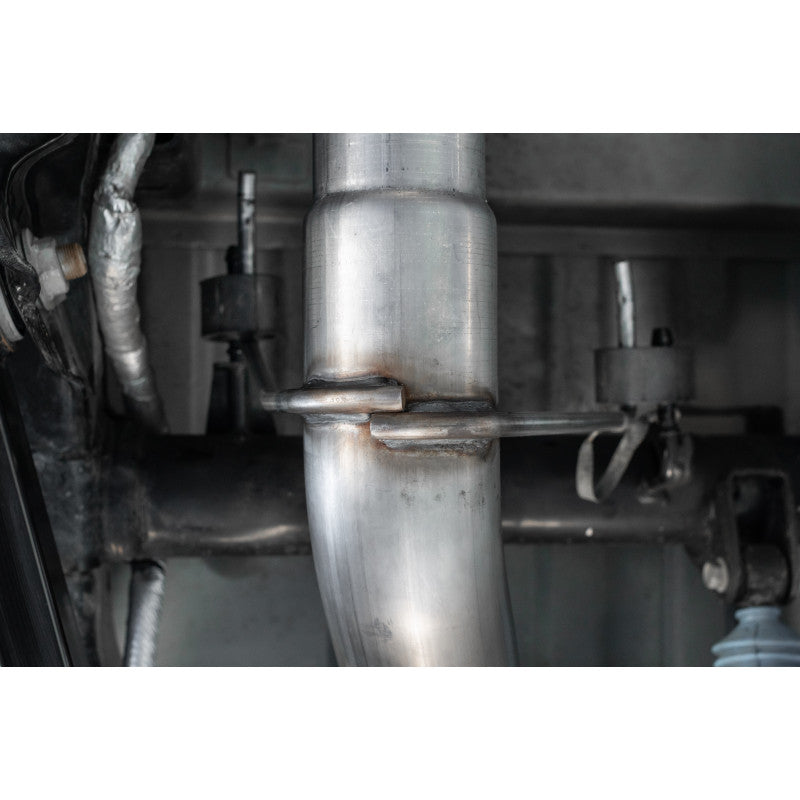 14-Up Ram 2500/3500 Armor Pro T304 Stainless Steel 4 Inch Cat Back Single Side Exit Exhaust System MBRP-6