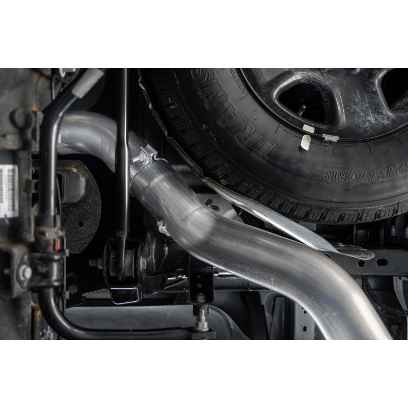 14-Up Ram 2500/3500 Armor Pro T304 Stainless Steel 4 Inch Cat Back Single Side Exit Exhaust System MBRP-8