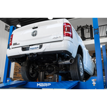 14-Up Ram 2500/3500 Armor Pro T304 Stainless Steel 4 Inch Cat Back Single Side Exit Exhaust System MBRP-9