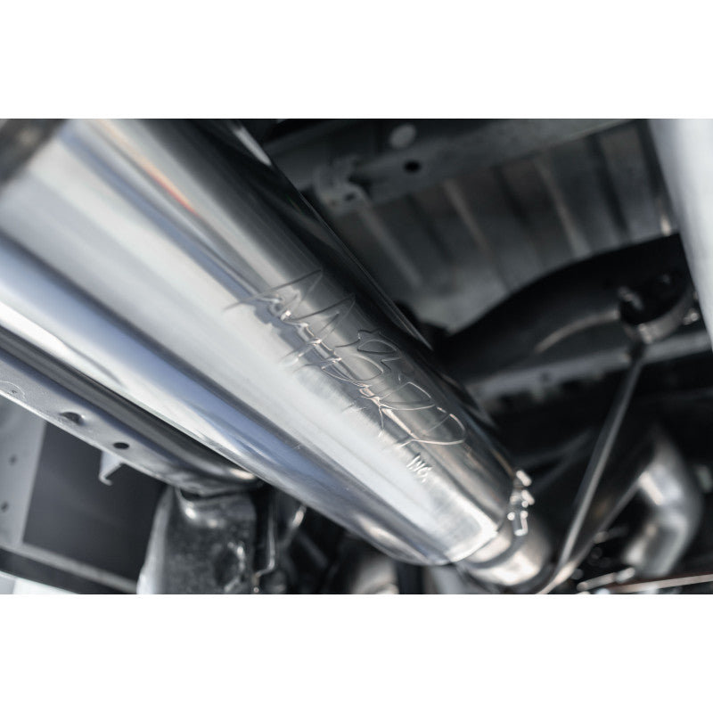 14-Up Ram 2500/3500 Armor Lite, Aluminized Steel 4 Inch Cat Back Single Side Exit Exhaust System MBRP-12