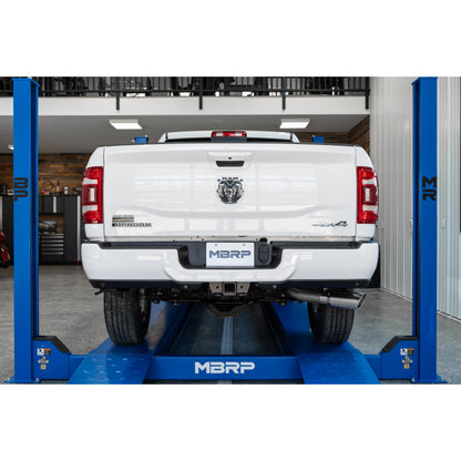 14-Up Ram 2500/3500 Armor Lite, Aluminized Steel 4 Inch Cat Back Single Side Exit Exhaust System MBRP-10