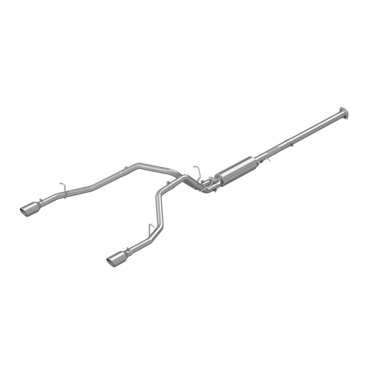 Cat Back Exhaust System Dual Split Rear T304 Stainless Steel For 19-24 RAM Hemi 1500 5.7L MBRP