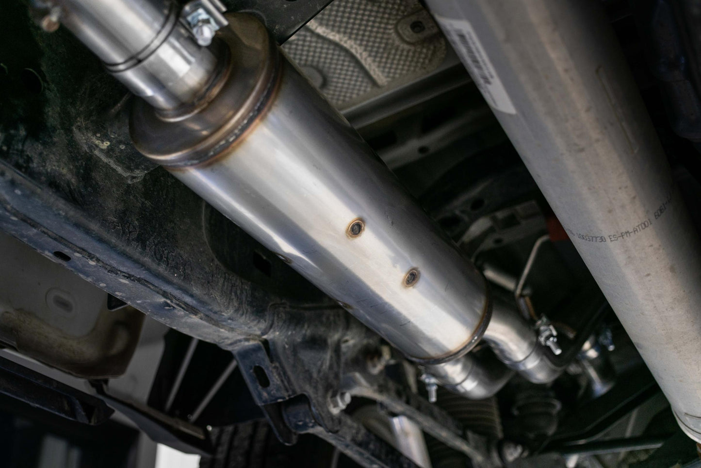 Cat Back Exhaust System Dual Split Rear T409 Stainless Steel For 19-24 RAM Hemi 1500 5.7L MBRP-2