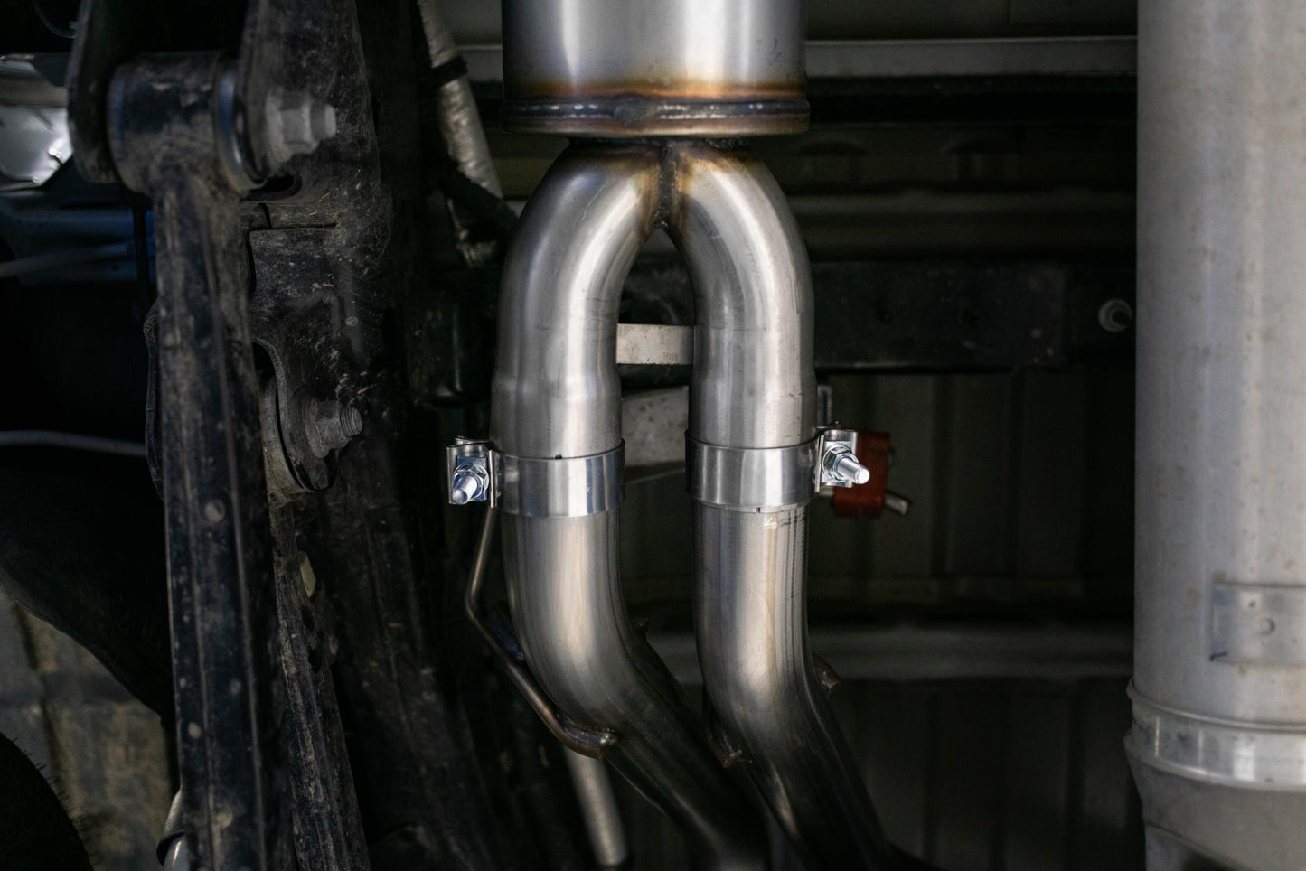Cat Back Exhaust System Dual Split Rear T409 Stainless Steel For 19-24 RAM Hemi 1500 5.7L MBRP-3