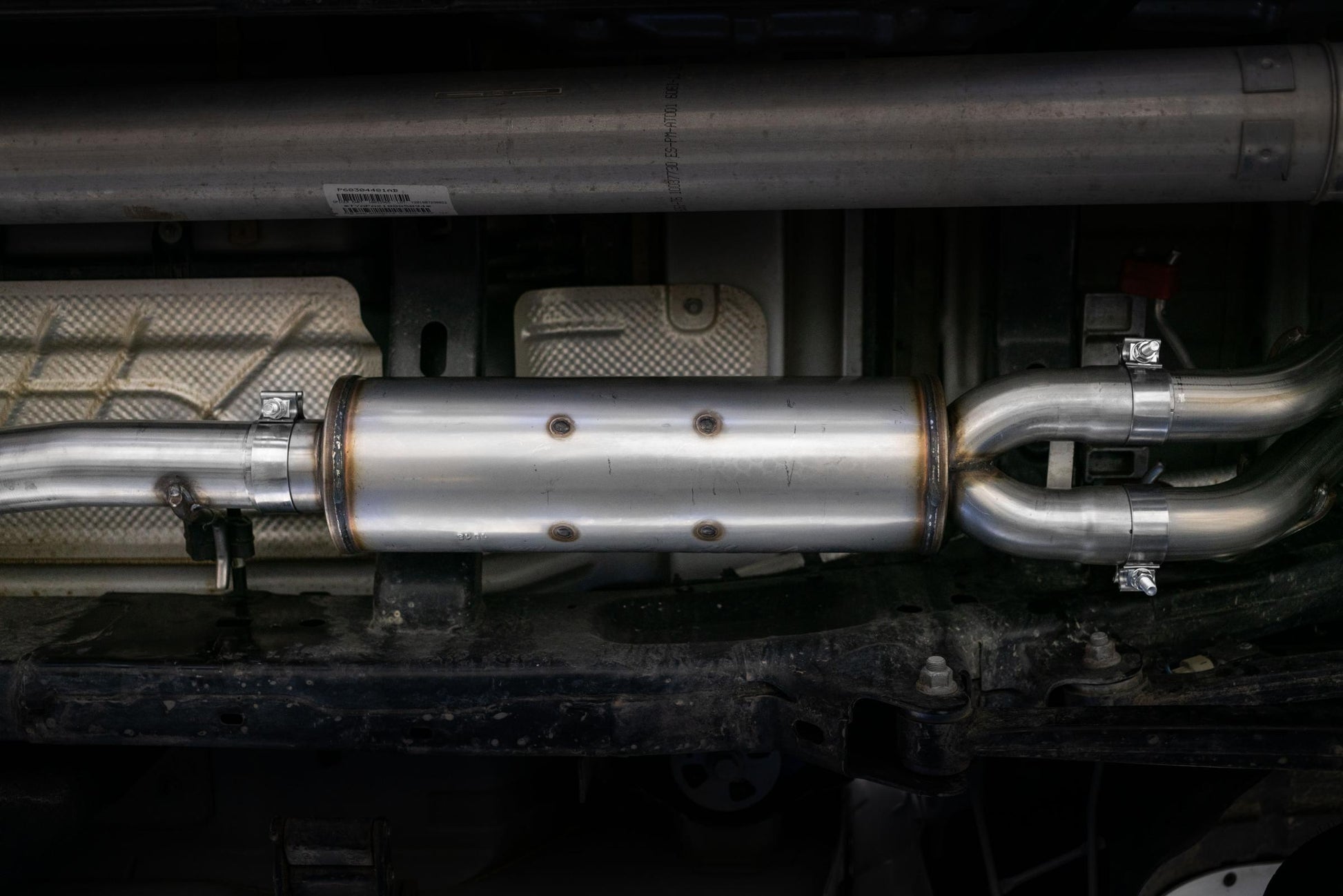 Cat Back Exhaust System Dual Split Rear T409 Stainless Steel For 19-24 RAM Hemi 1500 5.7L MBRP-4