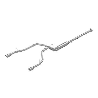 Cat Back Exhaust System Dual Split Rear Aluminized Steel For 19-26 RAM Hemi 1500 5.7L MBRP