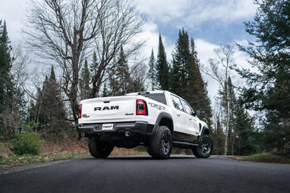 2021-24 RAM TRX T304 Stainless Steel 3 Inch Cat-Back Dual Split Rear with Carbon Fiber Tips Race Version Exhaust System MBRP-7