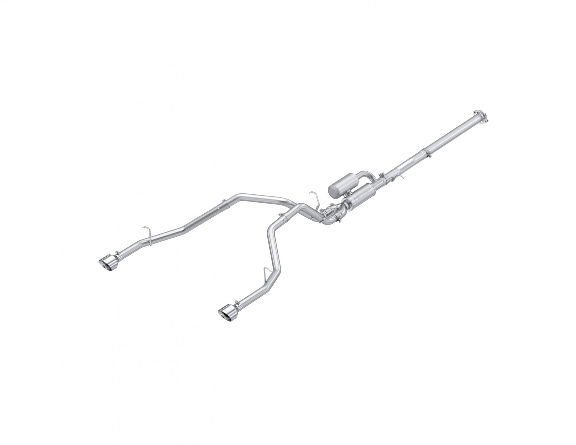2025-Up Ram 1500 3.0L SST SO Armor Lite 3 inch Cat-back 2.5 Inch Dual Split Rear Exhaust with Polished Tips MBRP