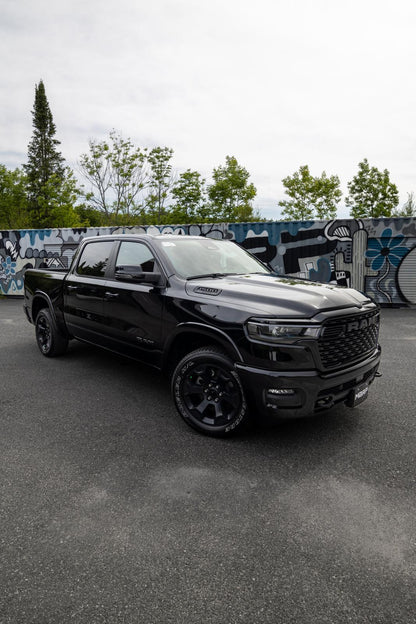 2025 Ram 1500 3.0L SST SO Armor BLK 3 inch Cat-back 2.5 Inch Dual Split Rear Exhaust with Black Tips MBRP-7
