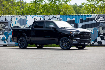 2025 Ram 1500 3.0L SST SO Armor BLK 3 inch Cat-back 2.5 Inch Dual Split Rear Exhaust with Black Tips MBRP-8