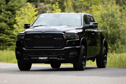 2025 Ram 1500 3.0L SST SO Armor BLK 3 inch Cat-back 2.5 Inch Dual Split Rear Exhaust with Black Tips MBRP-9