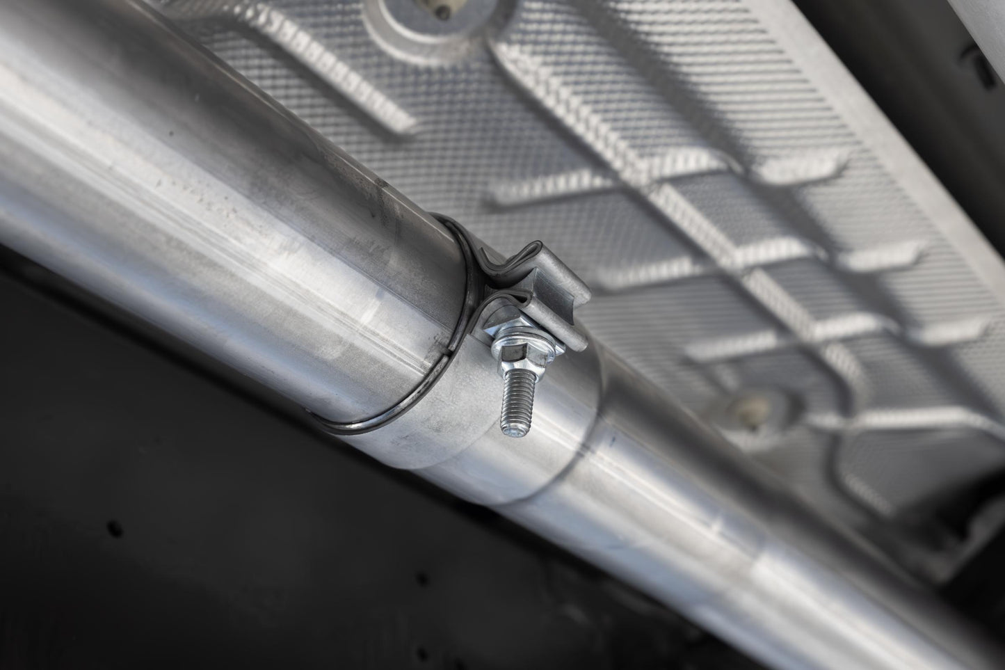 2025 Ram 1500 3.0L SST SO Armor BLK 3 inch Cat-back 2.5 Inch Dual Split Rear Exhaust with Black Tips MBRP-2