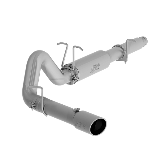 Cat Back Exhaust System 4 Inch Single Side Exit Aluminized Steel For 99-04 Ford F-250/350 V-10 MBRP-1
