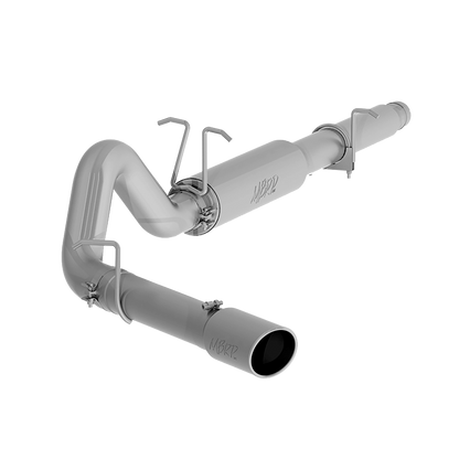 Cat Back Exhaust System 4 Inch Single Side Exit Aluminized Steel For 99-04 Ford F-250/350 V-10 MBRP-1