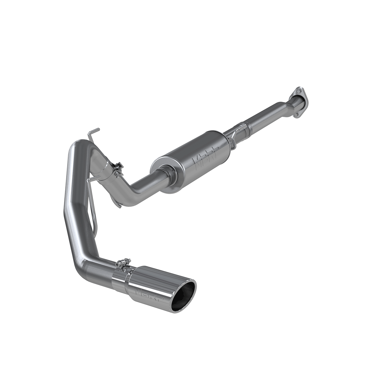 Cat Back Exhaust System Single Side T409 Stainless Steel For 09-10 Ford F-150 MBRP